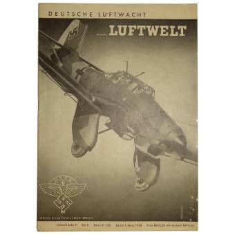 Deutsche Luftwacht, nr 5, mars 1940. Espenlaub militaria